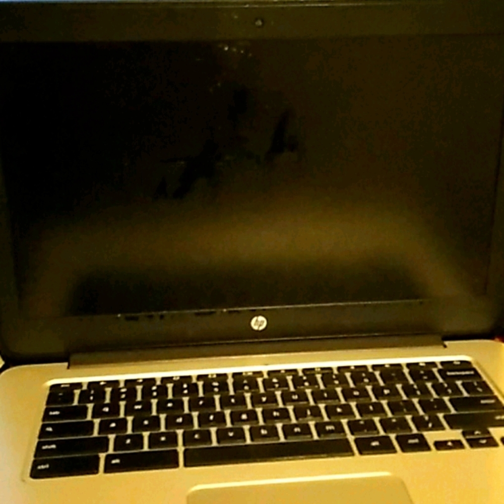 A laptop